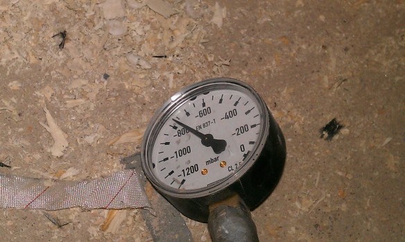 Manomètre... Dépression