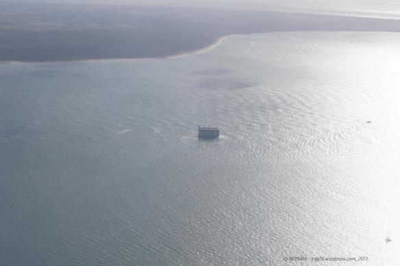 Fort Boyard au loin