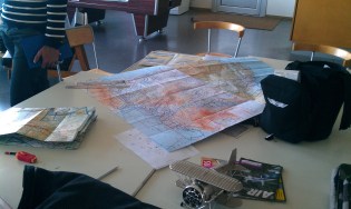 En plein travail: la préparation